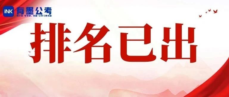【可查】 雅安第二批事业单位笔试*&排名已出！