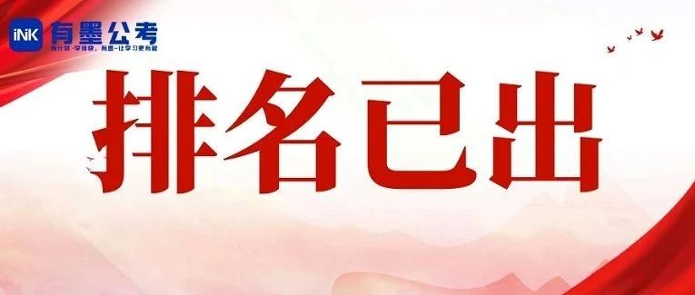 【速查】 25成都第三批事业单位排名已出！