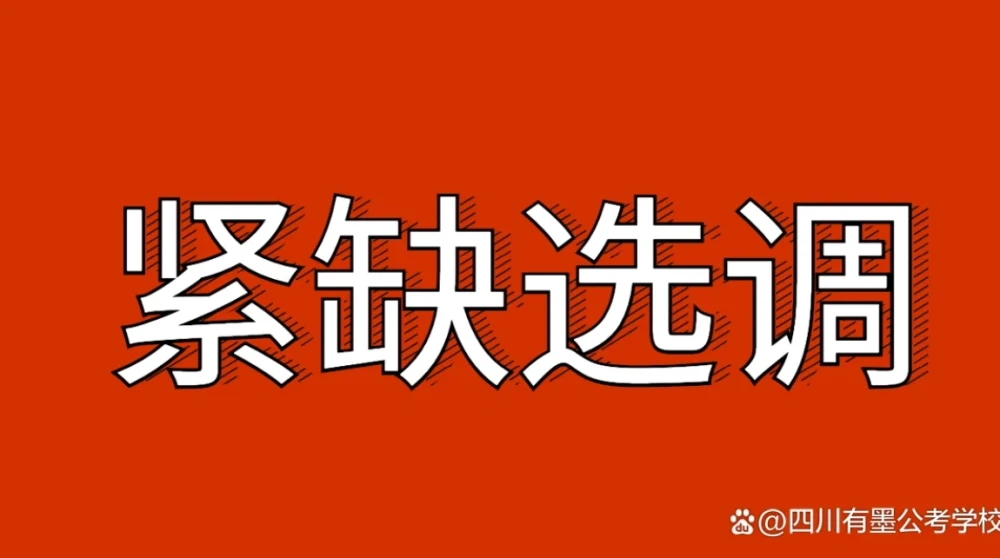 2027届四川紧缺选调生招录时间节点安排表