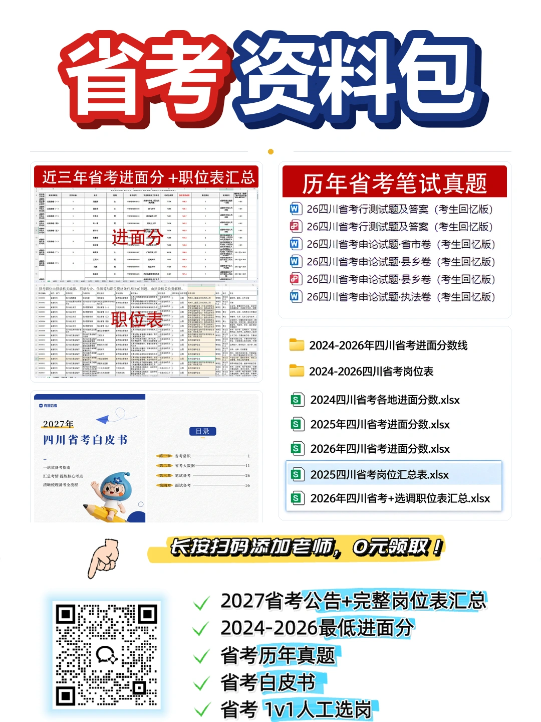2027省考资料包
